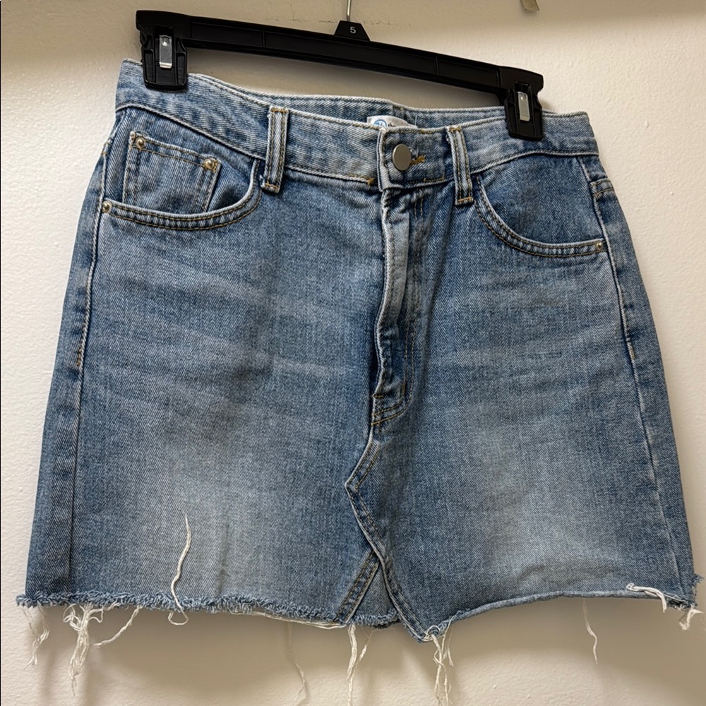Stylish Blue Denim Skirt